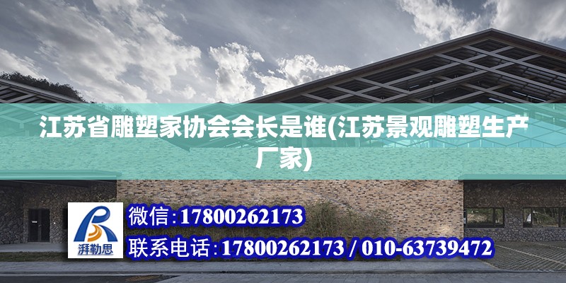 江蘇省雕塑家協會會長是誰(江蘇景觀雕塑生產廠家) 鋼結構框架施工