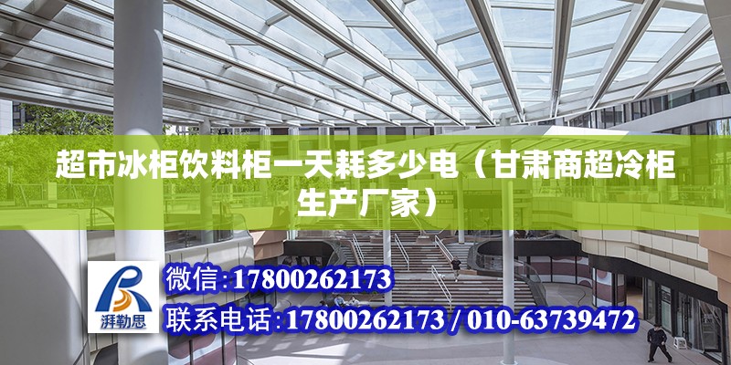 超市冰柜飲料柜一天耗多少電（甘肅商超冷柜生產廠家） 北京鋼結構設計