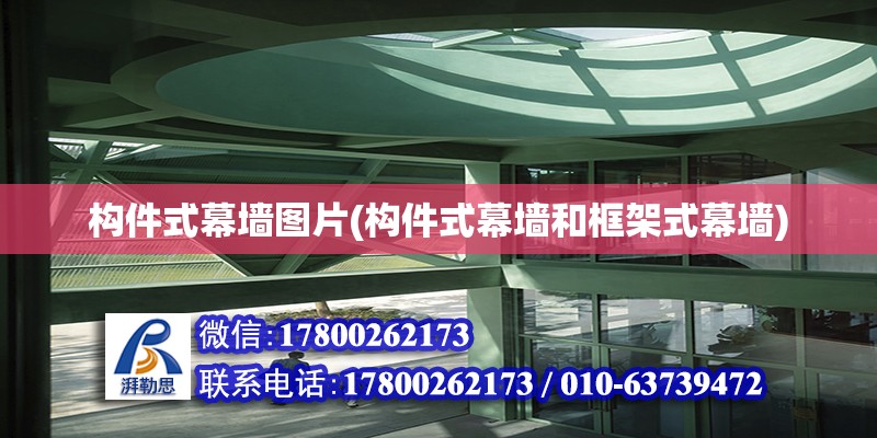 構件式幕墻圖片(構件式幕墻和框架式幕墻) 鋼結構有限元分析設計