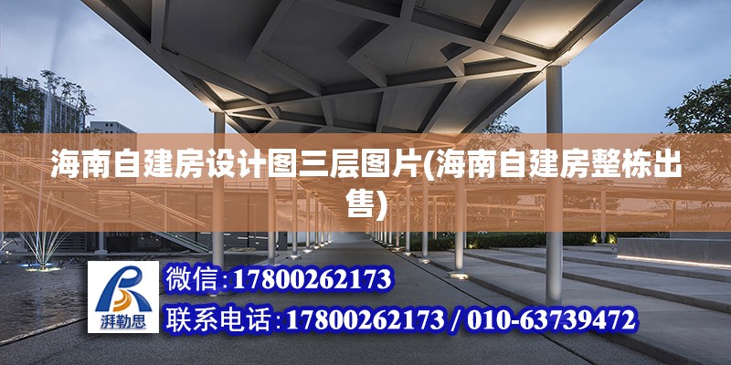 海南自建房設計圖三層圖片(海南自建房整棟出售)