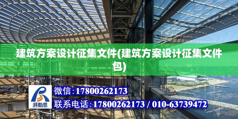 建筑方案設計征集文件(建筑方案設計征集文件包) 鋼結構網架施工