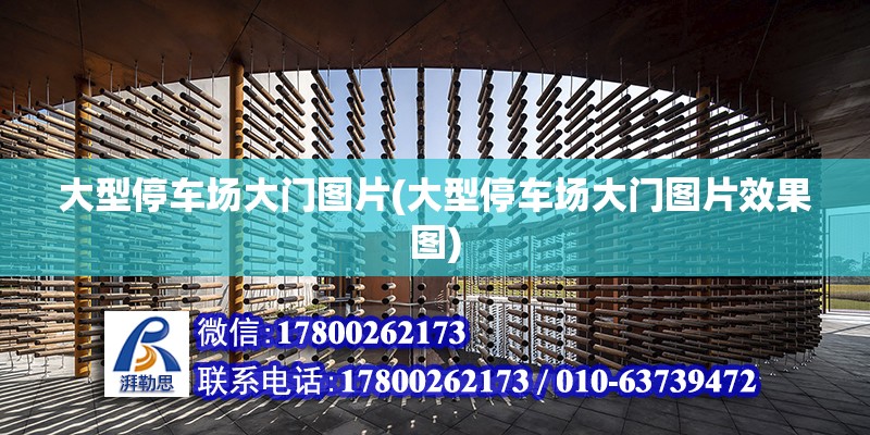 大型停車場大門圖片(大型停車場大門圖片效果圖) 鋼結構網架施工