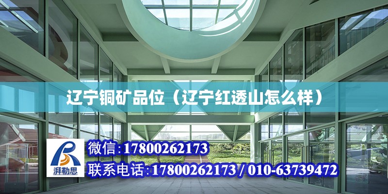 遼寧銅礦品位（遼寧紅透山怎么樣） 鋼結構鋼結構螺旋樓梯設計