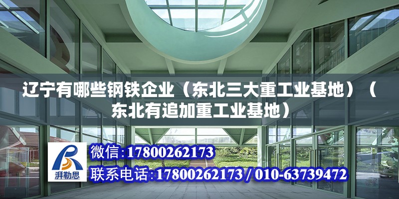 遼寧有哪些鋼鐵企業（東北三大重工業基地）（東北有追加重工業基地） 鋼結構網架設計