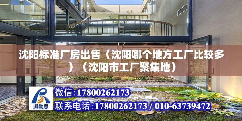 沈陽標準廠房出售（沈陽哪個地方工廠比較多）（沈陽市工廠聚集地） 結構電力行業設計