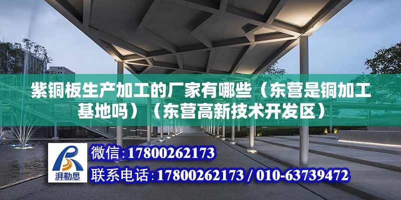 紫銅板生產加工的廠家有哪些（東營是銅加工基地嗎）（東營高新技術開發區） 結構工業鋼結構施工