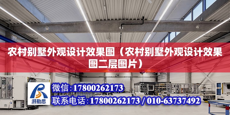 農村別墅外觀設計效果圖（農村別墅外觀設計效果圖二層圖片） 鋼結構網架設計