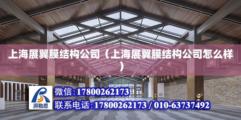 上海展翼膜結構公司（上海展翼膜結構公司怎么樣） 鋼結構網架設計