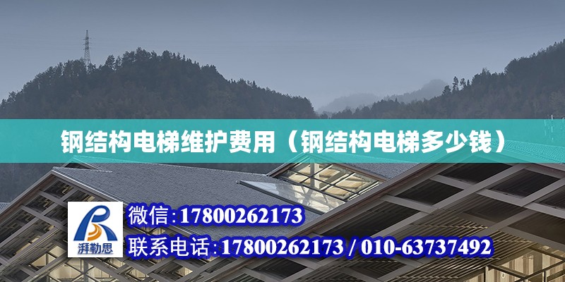 鋼結構電梯維護費用（鋼結構電梯多少錢）