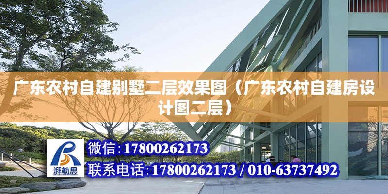 廣東農村自建別墅二層效果圖（廣東農村自建房設計圖二層） 鋼結構蹦極設計