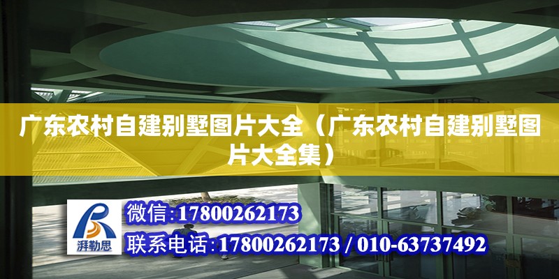 廣東農村自建別墅圖片大全（廣東農村自建別墅圖片大全集）