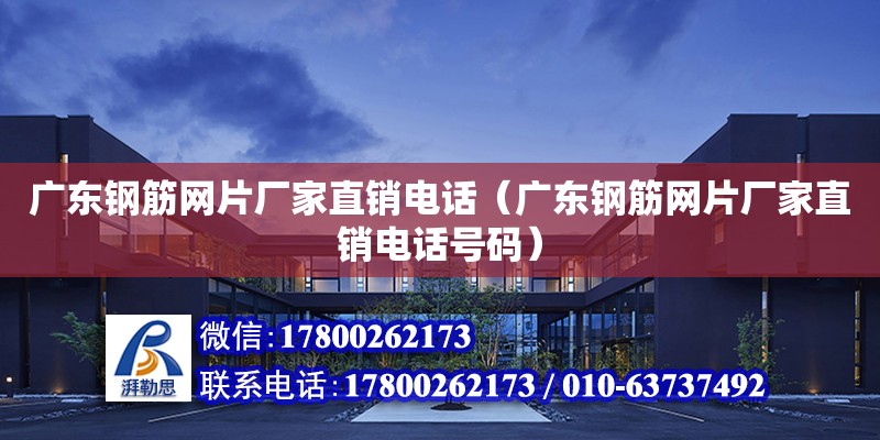 廣東鋼筋網片廠家直銷電話（廣東鋼筋網片廠家直銷電話號碼） 鋼結構網架設計