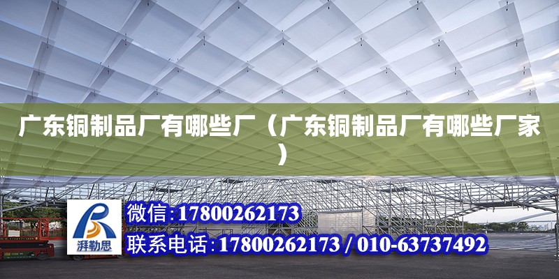 廣東銅制品廠有哪些廠（廣東銅制品廠有哪些廠家）