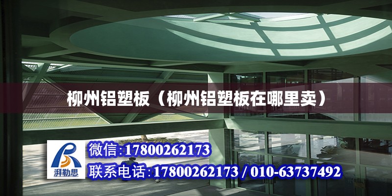 柳州鋁塑板（柳州鋁塑板在哪里賣） 結構工業鋼結構設計