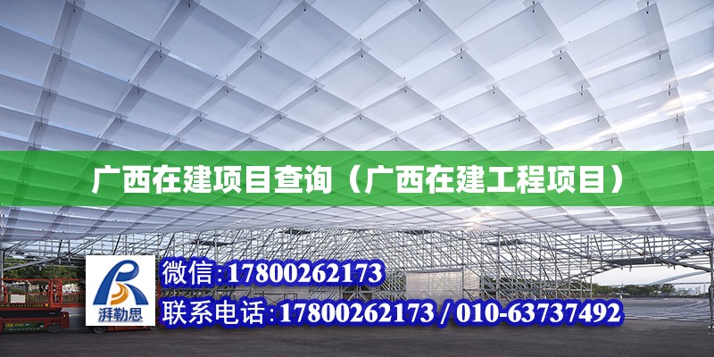 廣西在建項目查詢（廣西在建工程項目）