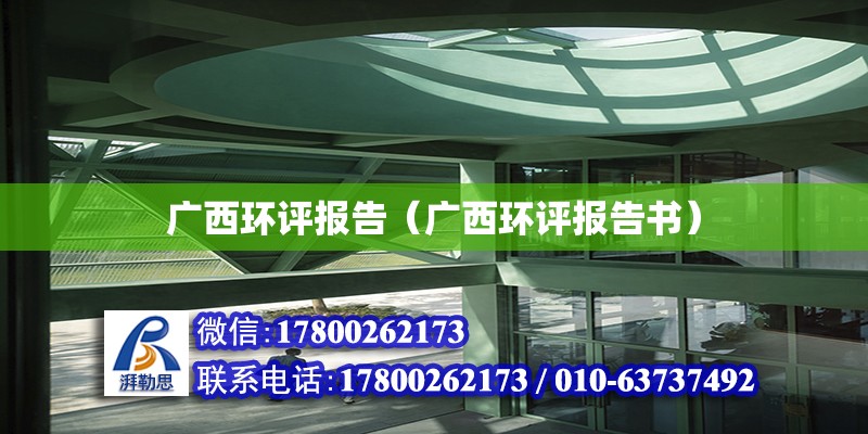 廣西環評報告（廣西環評報告書） 鋼結構網架設計