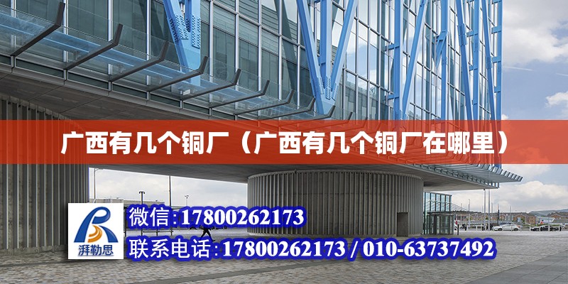 廣西有幾個銅廠（廣西有幾個銅廠在哪里） 鋼結構網架設計