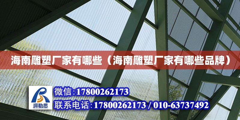 海南雕塑廠家有哪些（海南雕塑廠家有哪些品牌） 鋼結構網架設計