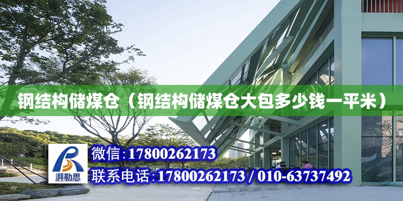 鋼結構儲煤倉（鋼結構儲煤倉大包多少錢一平米） 結構工業裝備設計