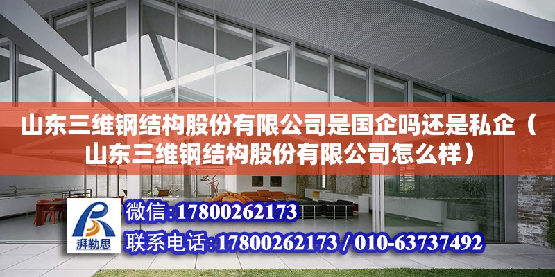 山東三維鋼結構股份有限公司是國企嗎還是私企（山東三維鋼結構股份有限公司怎么樣）