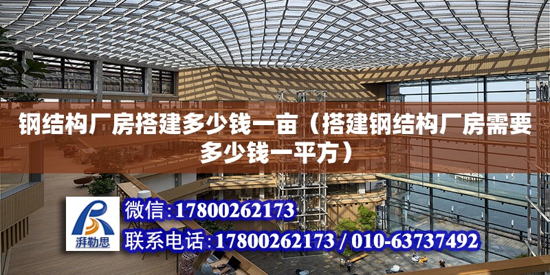 鋼結構廠房搭建多少錢一畝（搭建鋼結構廠房需要多少錢一平方）