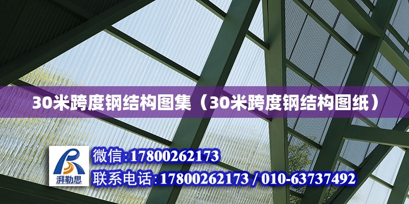 30米跨度鋼結構圖集（30米跨度鋼結構圖紙）