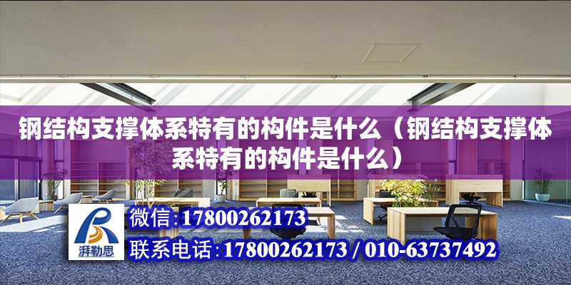 鋼結構支撐體系特有的構件是什么（鋼結構支撐體系特有的構件是什么） 鋼結構鋼結構螺旋樓梯施工