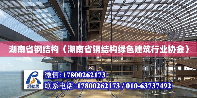 湖南省鋼結構（湖南省鋼結構綠色建筑行業協會） 鋼結構鋼結構停車場施工