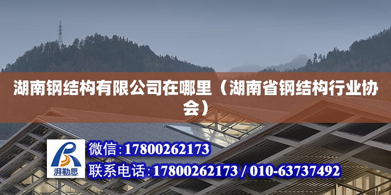 湖南鋼結構有限公司在哪里（湖南省鋼結構行業協會） 鋼結構鋼結構螺旋樓梯設計