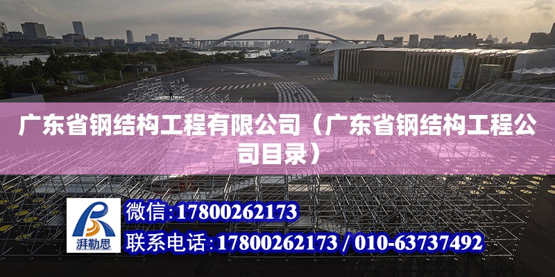 廣東省鋼結構工程有限公司（廣東省鋼結構工程公司目錄）