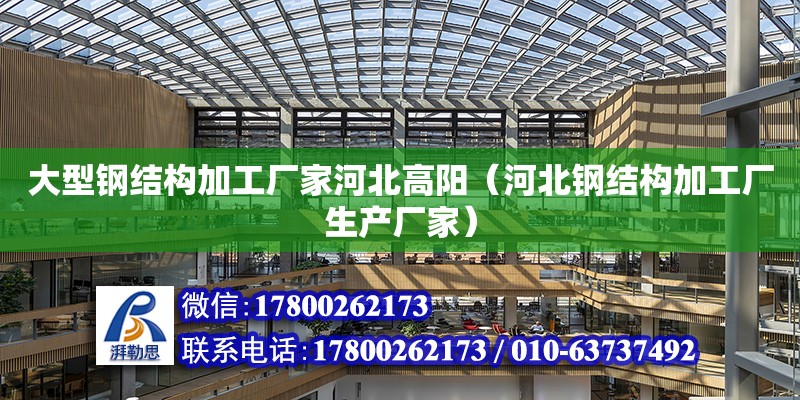 大型鋼結構加工廠家河北高陽（河北鋼結構加工廠生產廠家）