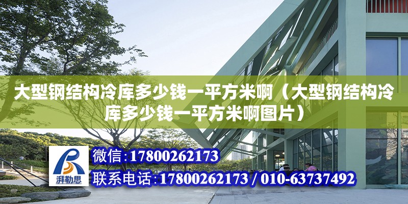 大型鋼結構冷庫多少錢一平方米?。ù笮弯摻Y構冷庫多少錢一平方米啊圖片）