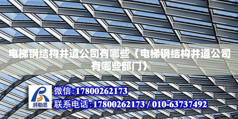 電梯鋼結構井道公司有哪些（電梯鋼結構井道公司有哪些部門）