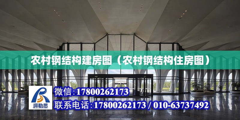 農村鋼結構建房圖（農村鋼結構住房圖） 結構電力行業設計