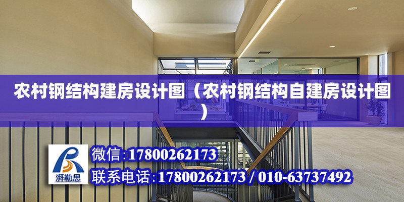 農村鋼結構建房設計圖（農村鋼結構自建房設計圖）