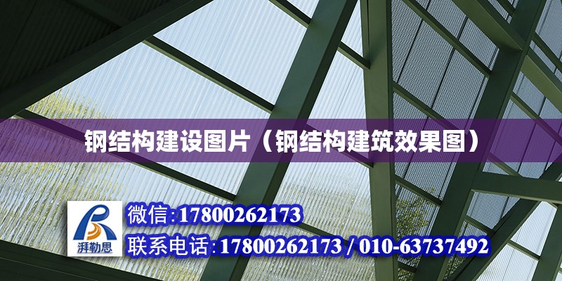 鋼結構建設圖片（鋼結構建筑效果圖）