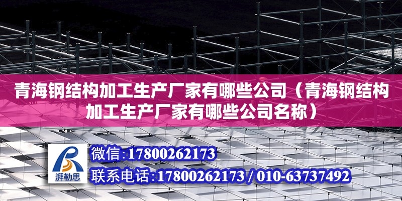 青海鋼結構加工生產廠家有哪些公司（青海鋼結構加工生產廠家有哪些公司名稱） 鋼結構玻璃棧道施工