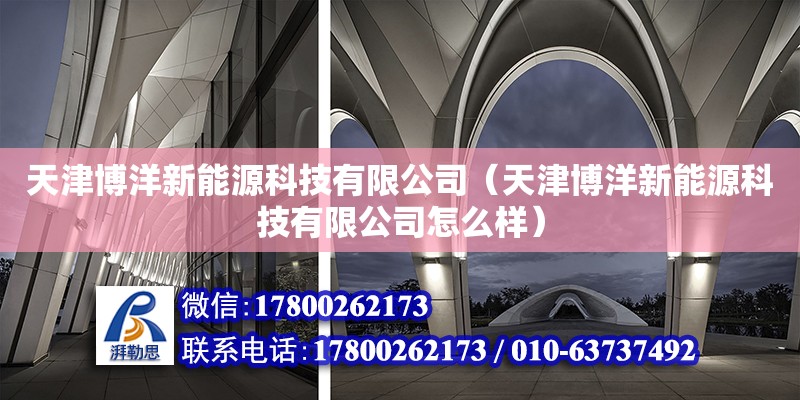 天津博洋新能源科技有限公司（天津博洋新能源科技有限公司怎么樣）