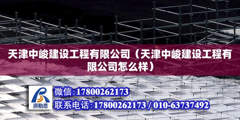 天津中峻建設工程有限公司（天津中峻建設工程有限公司怎么樣） 全國鋼結構廠