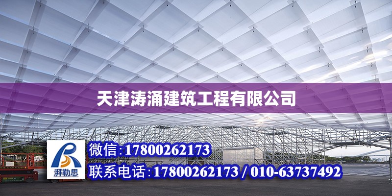 天津濤涌建筑工程有限公司 全國鋼結構廠