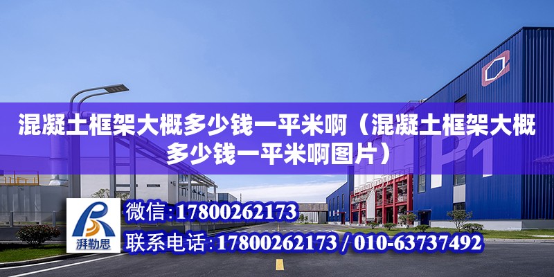 混凝土框架大概多少錢一平米?。ɑ炷量蚣艽蟾哦嗌馘X一平米啊圖片）