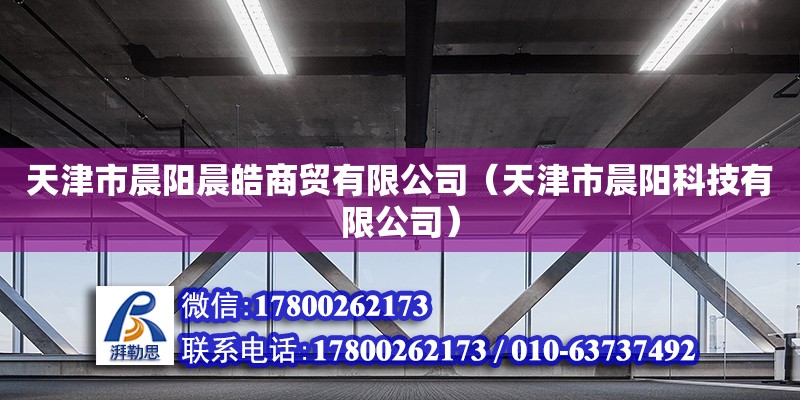 天津市晨陽晨皓商貿有限公司（天津市晨陽科技有限公司）