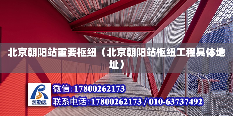 北京朝陽站重要樞紐（北京朝陽站樞紐工程具體地址） 鋼結構網架設計