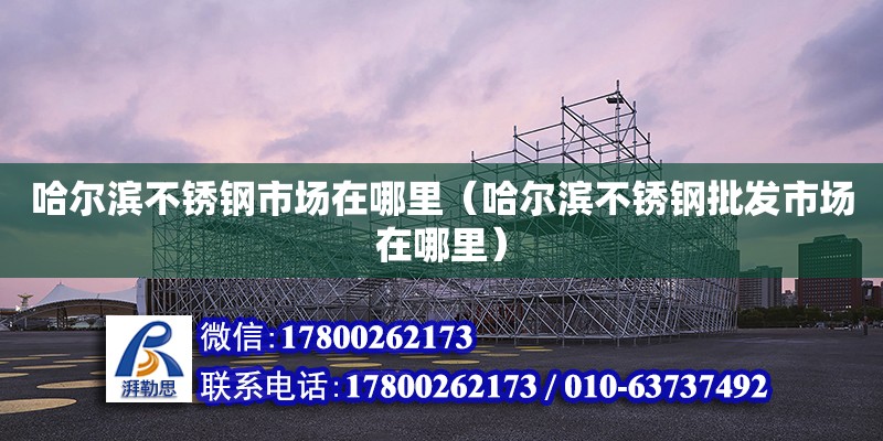 哈爾濱不銹鋼市場在哪里（哈爾濱不銹鋼批發市場在哪里） 鋼結構網架設計