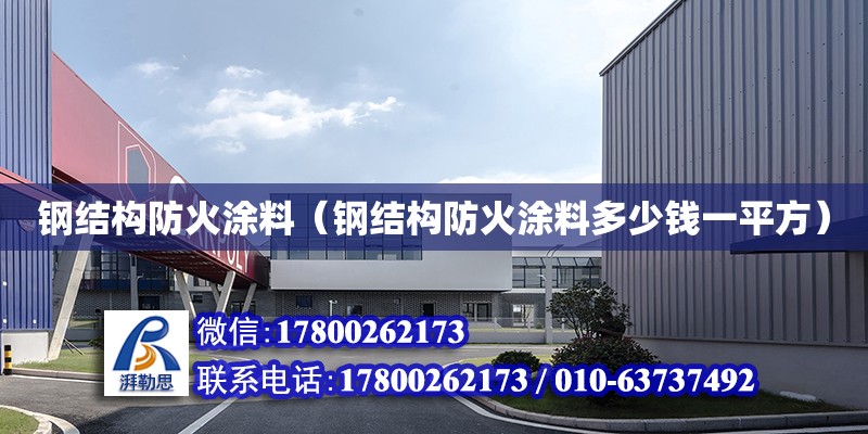 鋼結構防火涂料（鋼結構防火涂料多少錢一平方） 鋼結構網架設計