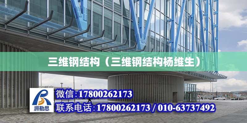 三維鋼結構（三維鋼結構楊維生） 鋼結構網架設計