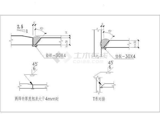 鋼結構預埋板焊接節點圖（鋼結構預埋板施工流程） 結構砌體施工 第2張