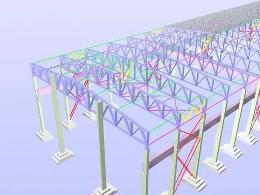 鋼結構廠房基礎圖 結構地下室設計 第1張