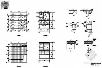 二層鋼結構框架施工圖樣本