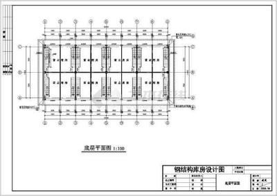 鋼結構 平面圖（cad鋼結構平面圖符號解讀鋼結構施工圖參數詳解）